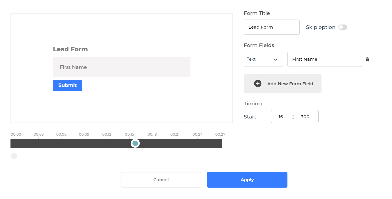 Lead Generation Forms CTA